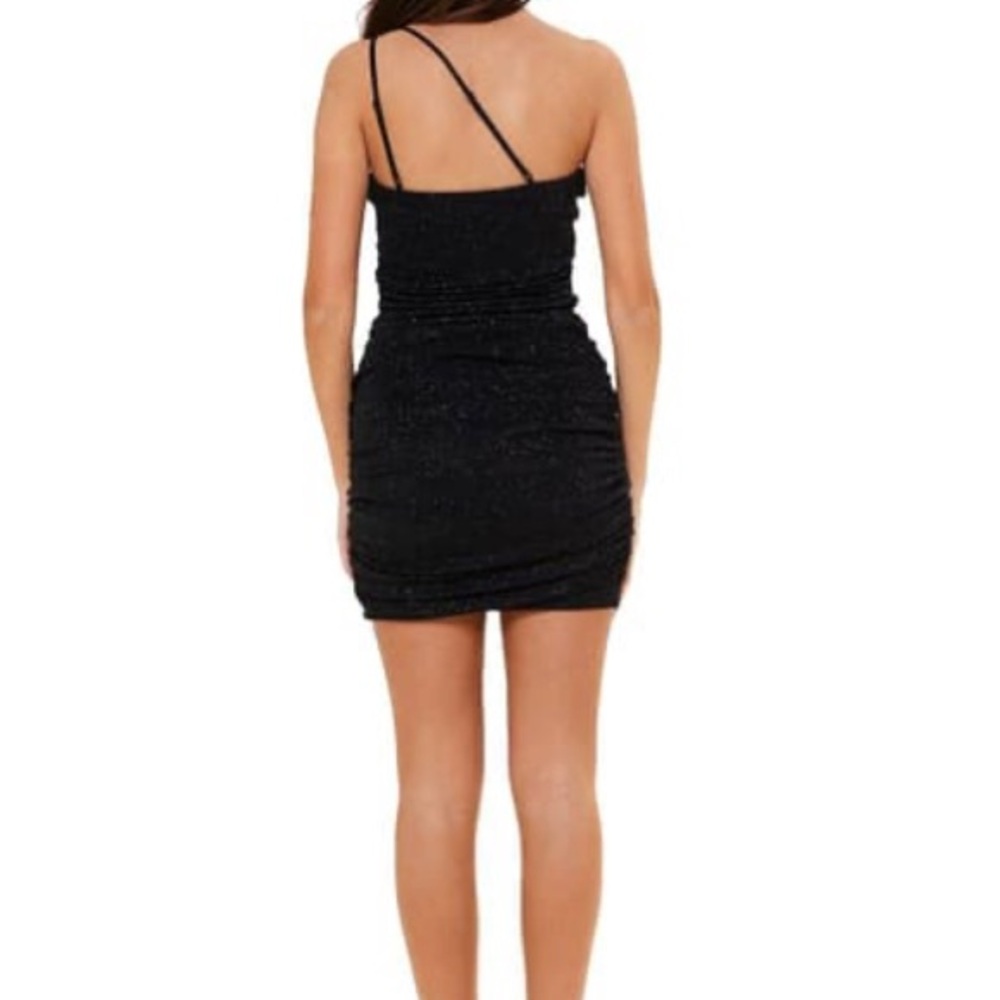 One-Shoulder Mini Bodycon Dress - Picture 2 of 9